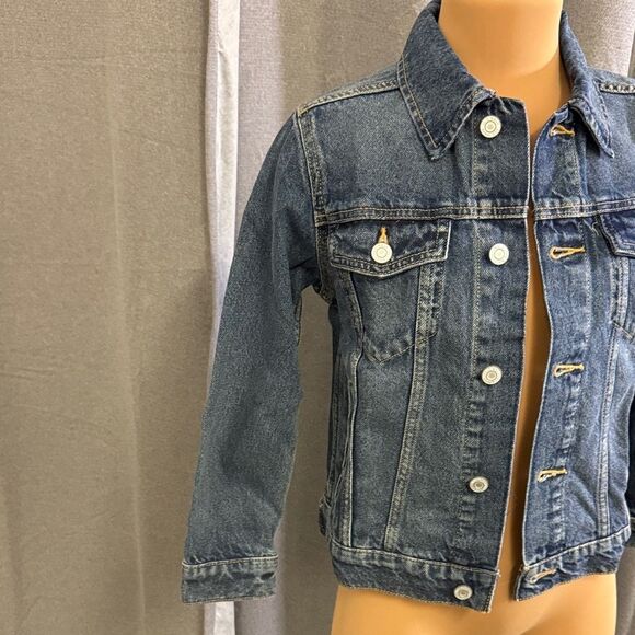 Classic Old Navy Blue Denim Kids Jacket - Picture 2 of 15